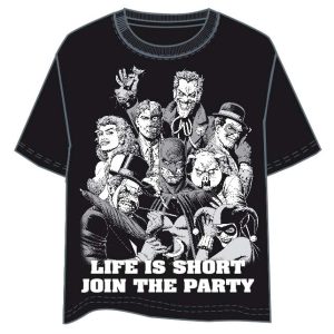 Camiseta Party Batman DC Comics adulto