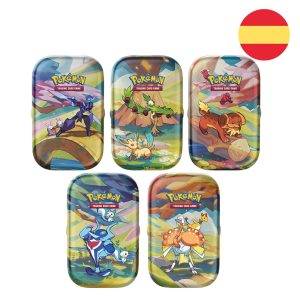 Mini lata cartas Pokemon español