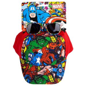 Set gorra + gafas sol Vengadores Avengers Marvel