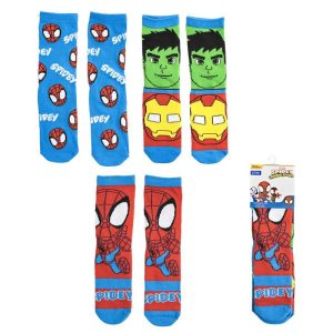Set 3 calcetines Spidey Marvel
