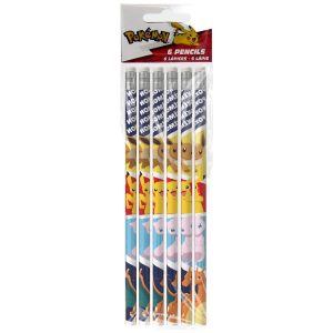 Set 6 Lapices Pokemon