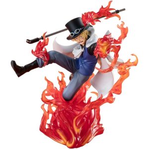 Figura Figuarts Zero Extra Battle Sabo Fire Fits Rook Check One Piece 19cm