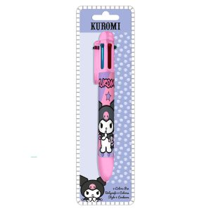 Boligrafo 6 colores Kuromi Hello Kitty