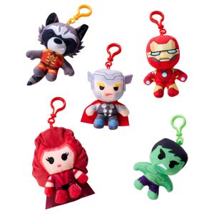 Llavero peluche Marvel 10cm surtido