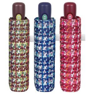 Paraguas plegable automatico boucle 54cm surtido