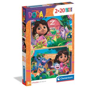 Puzzle Dora la Exploradora 2x20pzs