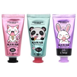 Set 3 Crema manos Kawaii 20ml