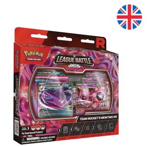 Blister cartas League Battle Deck Team Rockets Mewtwo Ex Pokemon ingles