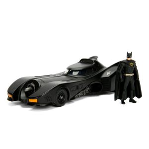 Blister figura Batman + Coche Batmovil metal DC Comics