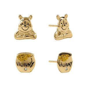 Set 2 pendientes Winnie the Pooh Disney