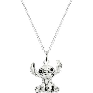 Colgante 3D Stitch Disney plata