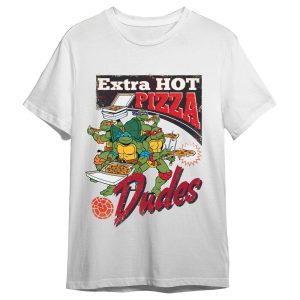 Camiseta Extra Pizza Tortugas Ninja adulto